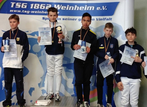 Aus den Vereinen: Heitz gewinnt in Weinheim